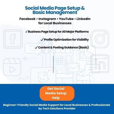 grow your business on social media services by tech solutions provider