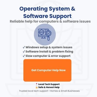 operating system & software support for tech solutions provider