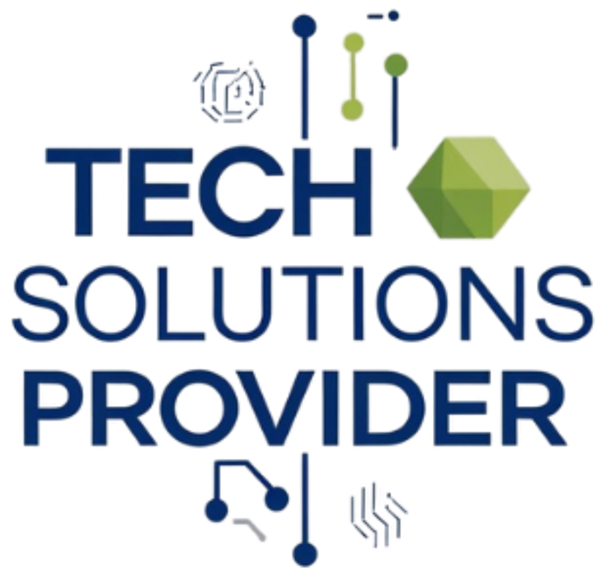 logo tech solution provider without background & transparent png